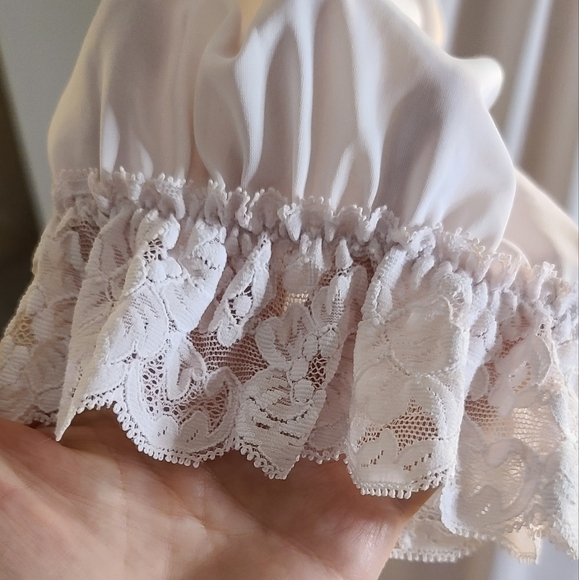 Vintage shadow line nightgown light pink - Picture 6 of 9